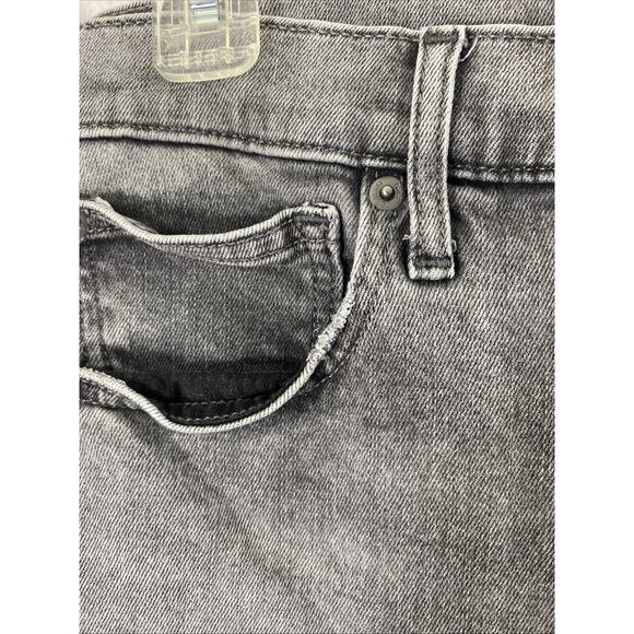 GAP 1969 Jeans Womens Size 12 Faded Black‎ Denim True Skinny Stretch - Picture 14 of 16